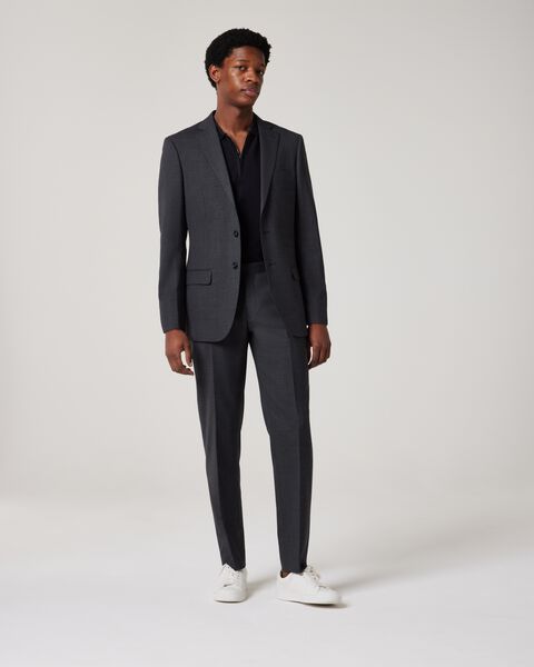 Regular Stretch Wool Blend Tailored Pant